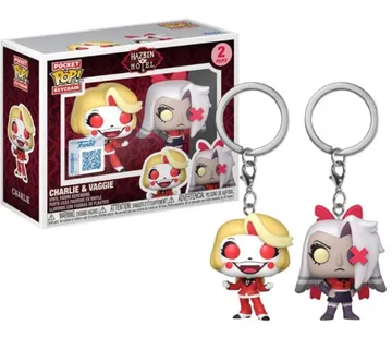 Privjesak Pocket POP Hazbin Hotel Charlie & Vaggie 2-Pack - cover