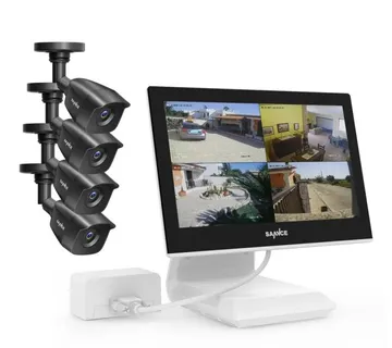 Profesionalno VIDEO NADZOR 4 KAMERE + 10,1 MONITOR - cover