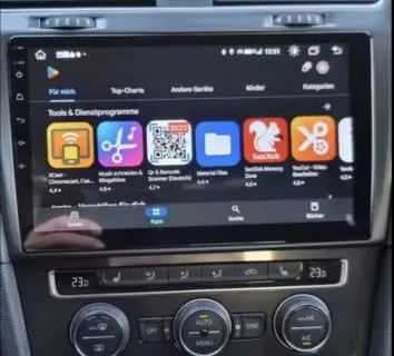 VW GOLF mk7 2013 2014 2015 2016 2017 original ANDROID MULTIMEDIJA - cover