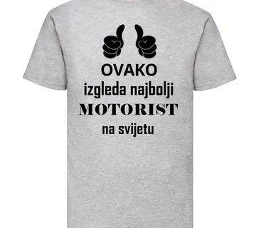 Majica za najboljeg motoristu - cover