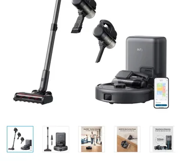 Eufy 3u1 robotski usisavač - cover