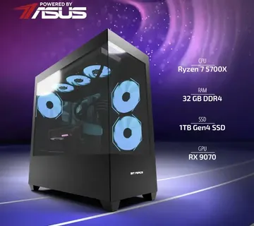 BaB računalo Inferno S (Ryzen 7 5700X3D, Liquid, RX 9070 - cover