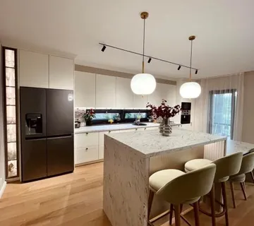 Kuhinja mdf mat rustikalna sa otokom - cover