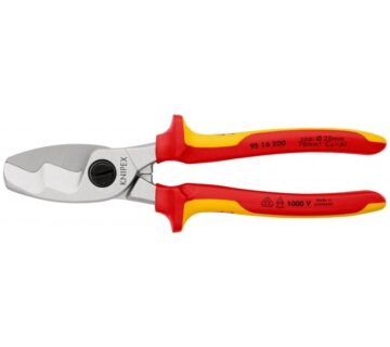 Knipex škare s dvost. oštricama 200mm VDE 1000V 95 16 200 - cover