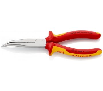 Knipex kliješta poluokrugla špic kriva 200mm 1000V 26 26 200 - cover