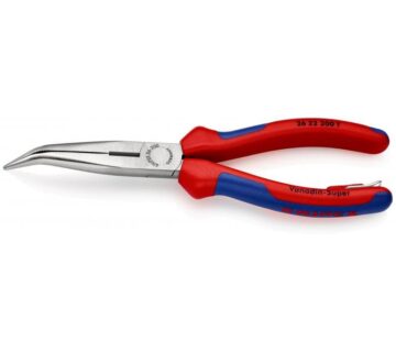 Knipex kliješta poluokrugla špic kriva 200mm 26 22 200 - cover