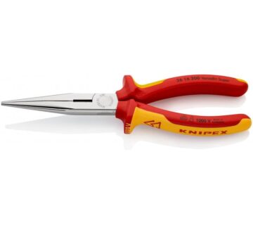Knipex kliješta ravna špic 200mm 1000V 26 16 200 - cover