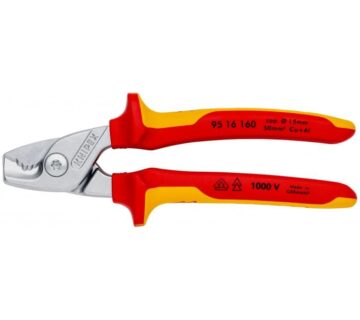 Knipex škare Stepcut 160mm za kabele, VDE 95 16 160 - cover