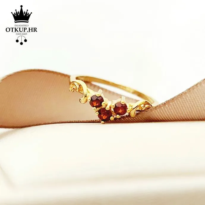 ZLATNI PRSTEN 8K 1,38g / R1, RATE! - cover