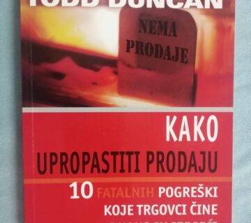 Todd Duncan – Kako upropastiti prodaju [B46] - cover