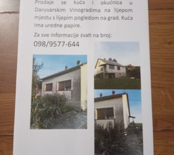 Kuća, Daruvar (prodaja) - cover