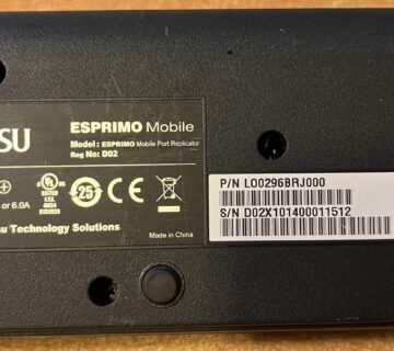 Fujitsu Esprimo Mobile D02 Port Replicator (dock) - cover