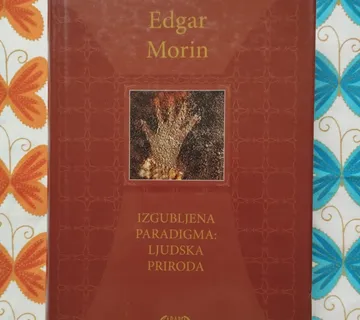 Edgar Morin - Izgubljena paradigma: ljudska priroda - cover