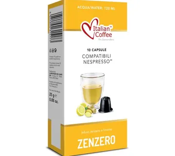 Nespresso Italian Coffee čaj đumbir-limun - cover