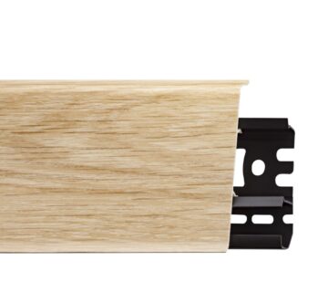 Lajsna za laminat ARBITON PVC Indo duljina 2,5m - visina 70mm - 04 lingburg oak - cover