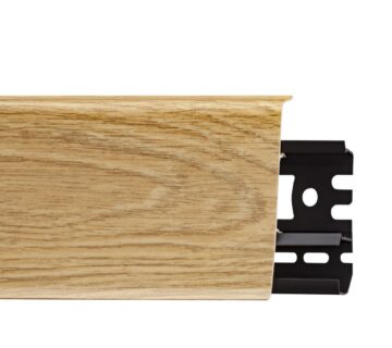 Lajsna za laminat ARBITON PVC Indo duljina 2,5m - visina 70mm - 09 manorial oak - cover