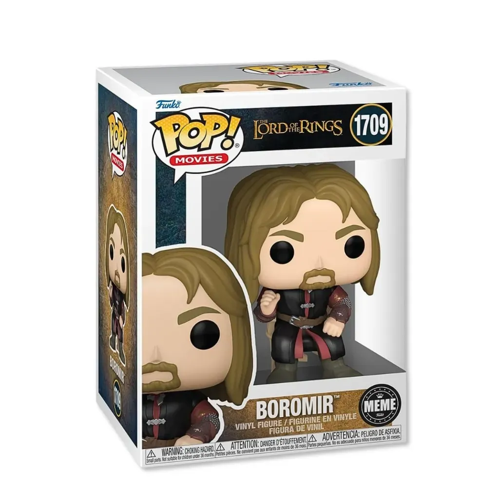 Funko Pop! Movies: The Lord of the Rings – Boromir (Meme) #1709 - cover