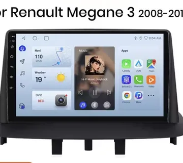 Renault MEGANE 3 (2008-2015 original multimedia android PARKING KAMERA - cover