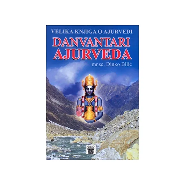 Knjiga Danvantari Ayurveda - cover