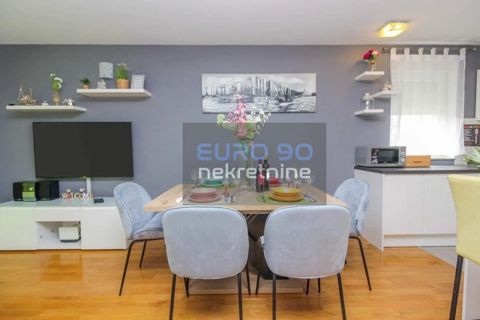 ZADAR/PLOVANIJA-NAMJEŠTEN TROSOBAN STAN 81 M2, DVA PARKIRNA MJESTA !!! - cover