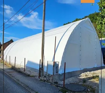 Montažni skladišni prostor PEACH 9.15x20m 5,5m(V) - cover