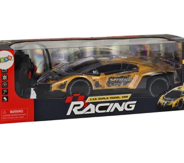 Auto na daljinsko upravljanje  RC Sports Car 1:16 - žuti - cover