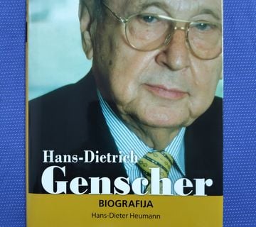 Hans-DIeter Heumann – Hans-Dietrich Genscher – Biografija - cover