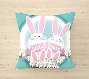 Jastučić sa zečićima - cover