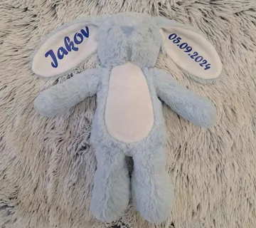 Plišani zeko sa tiskom - cover