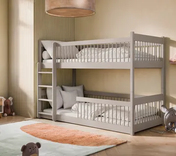 Drveni dječji krevet na kat Boston – 180×80 puno drvo - cover