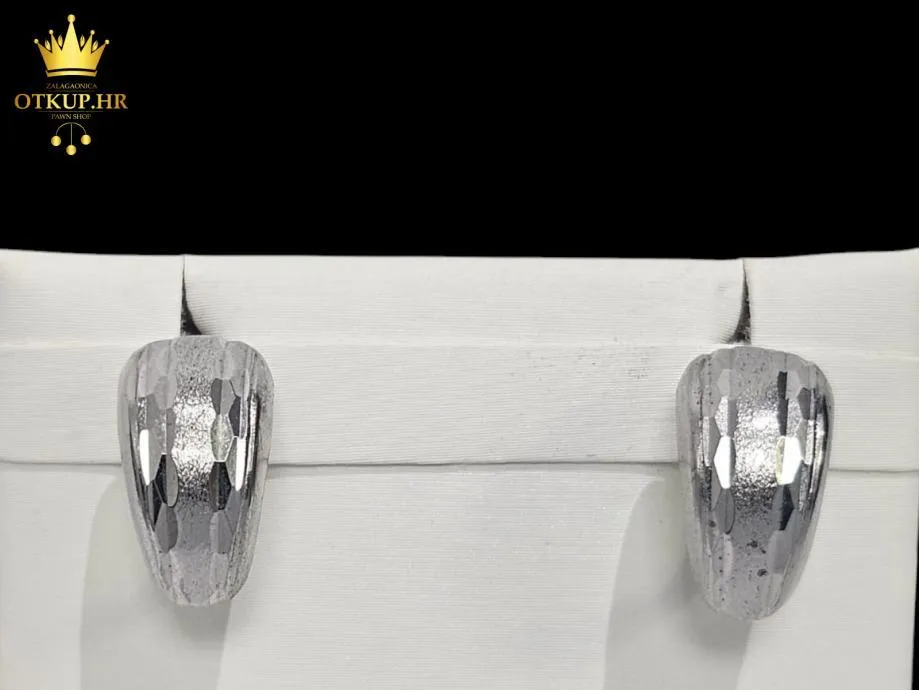 SREBRNE NAUŠNICE 2,45G .925 / R1, RATE !! - cover