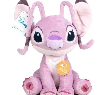 Disney Stitch Angel zvučna plišana igračka 30cm - cover
