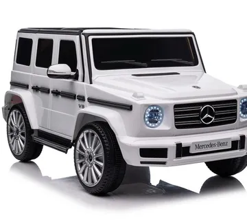 Licencirani auto na akumulator Mercedes G500 4x4 - bijeli - cover