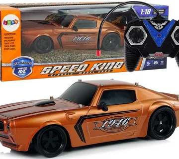 Auto na daljinsko upravljanje 1:18 Brown Champion - smeđi - cover