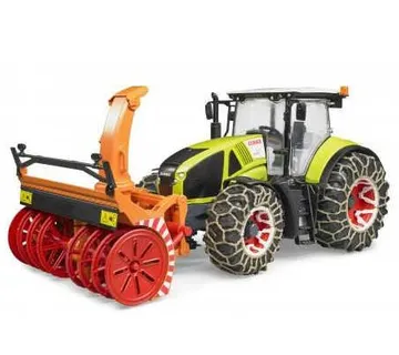 Bruder traktor Claas Axion 950 sa lancima za snijeg i čistačem snijega - cover