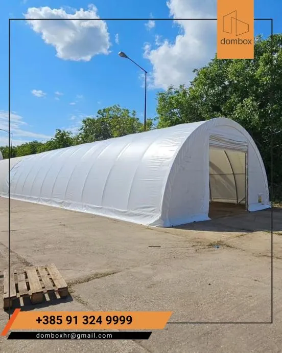 Montažni skladišni prostor 9.15x12m 4,5m (V) 110m2 - cover