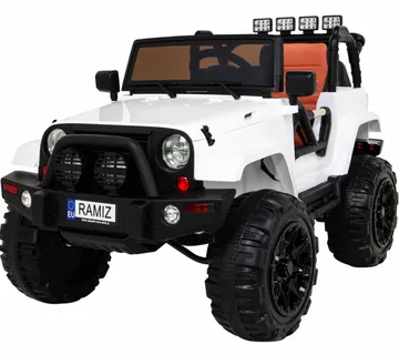 Auto na akumulator Jeep All Terrain - bijeli - cover