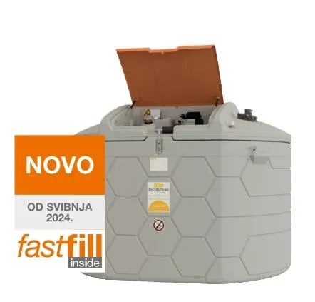 CEMO Cube stacionarni spremnik 3500 L - NOVO! Basic, Fastfill, Premium - cover