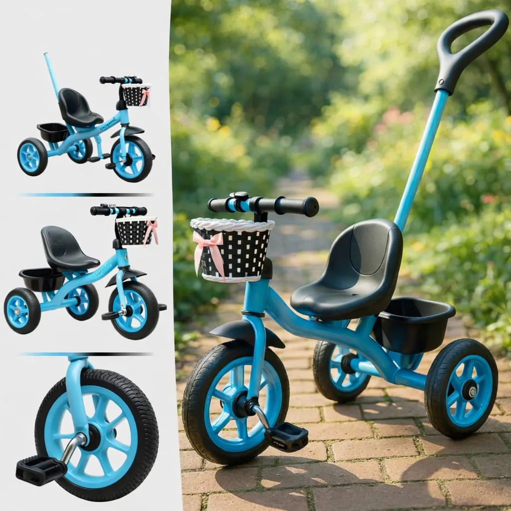 DJEČJI TRICIKL 2 U 1 - cover