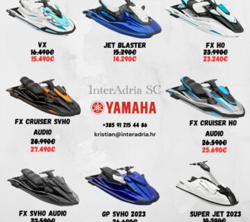 ! AKCIJA ! Yamaha Jet Ski – INTERADRIA SC – - cover