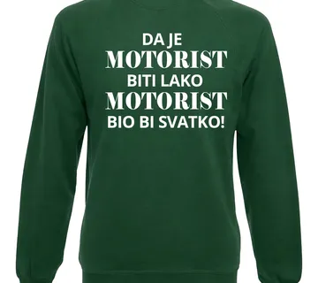 Pulover da je motorist biti lako - cover