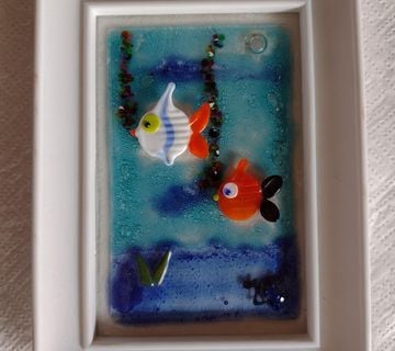 Slikica "More" staklofuzija Murano Glass - cover