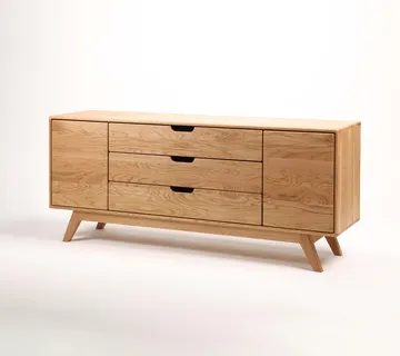 Tv Komoda Modena 180x45cm, Materijal: Puno drvo Hrast - cover