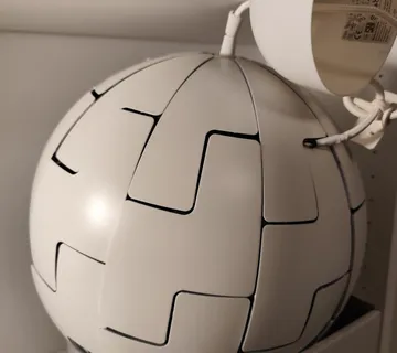 IKEA PS 2014 Visilica, bijela/srebrna,  - 35 CM - cover