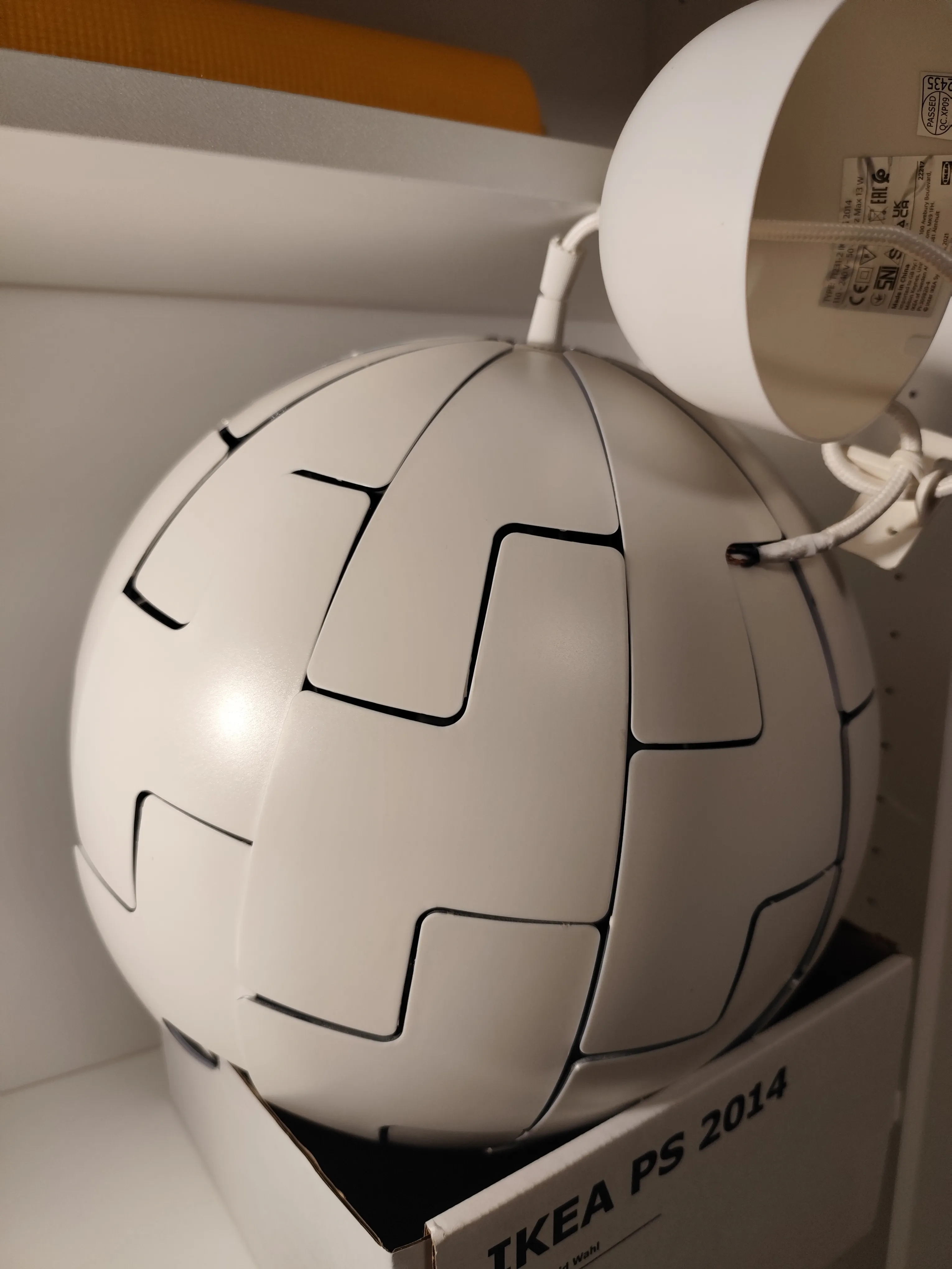 IKEA PS 2014 Visilica, bijela/srebrna,  - 35 CM - cover