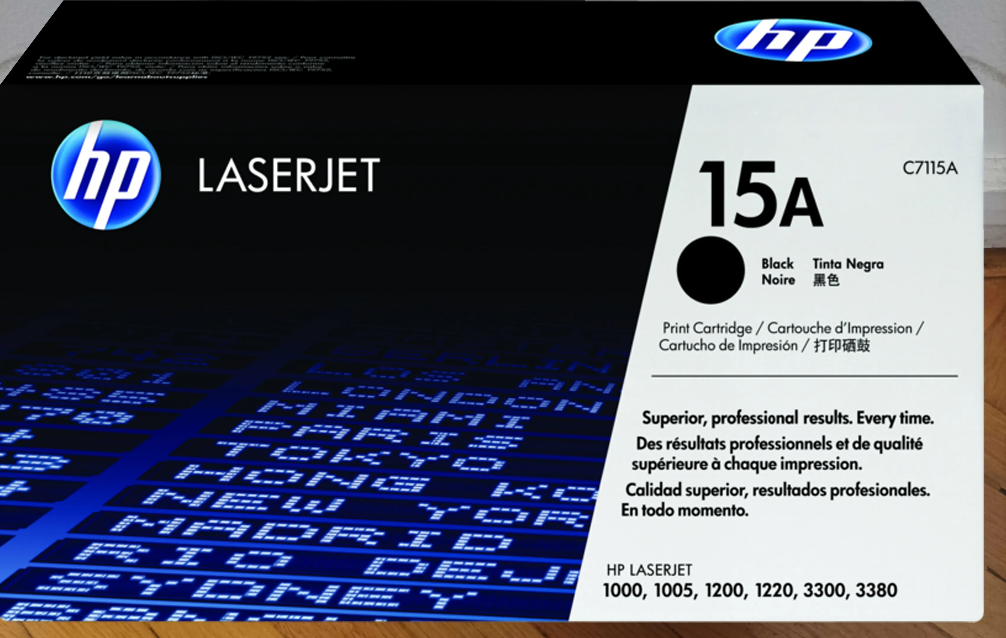 TONER HP LASERJET ORIGINAL / HP 15A / C7115A - cover