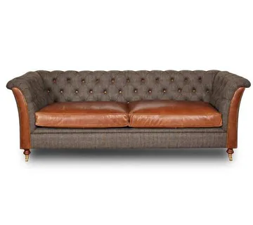 Chesterfield Harris Tweed Geranium 3-Sjedišta Trosjed - cover