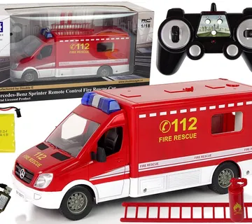 Remote Controlled Fire Brigade Water Moving Ladder - cover