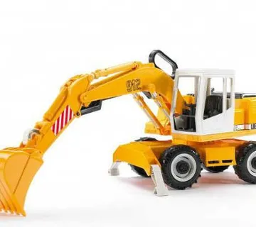 Bruder bager Leibherr Excavator - cover