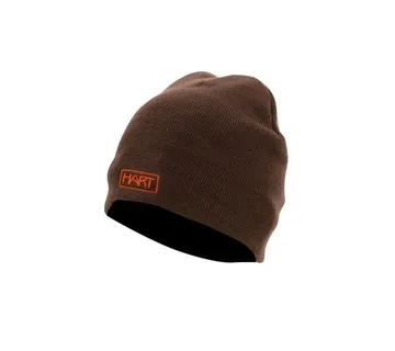 Dvostrana kapa vunena HART INVER smeđa - narančasta - cover